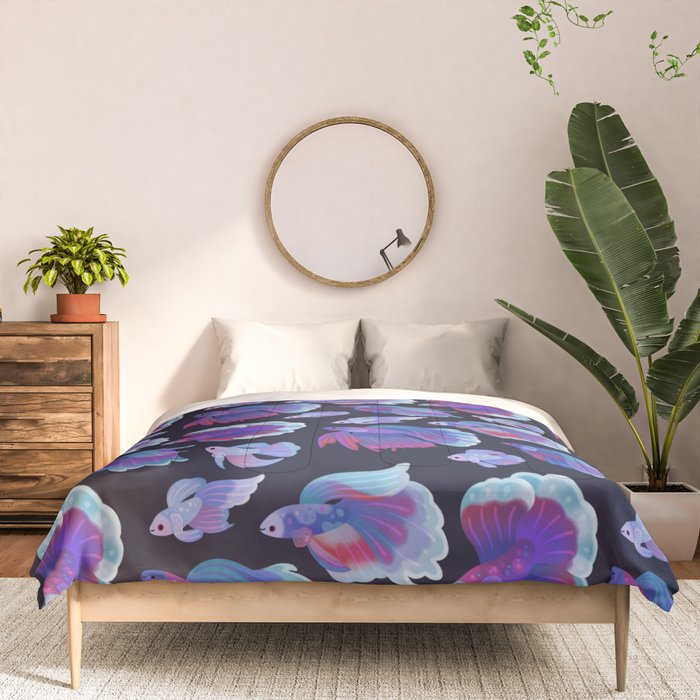 Blue Betta Comforter Gallery Image 3