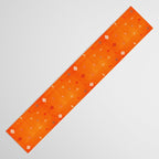 Orange Oriental Traditional Creative Berber Moroccan Fabric Style Table Runner Gallery Image 3