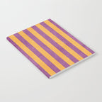 STRIPES - 005 - purple and orange Notebook Gallery Image 2