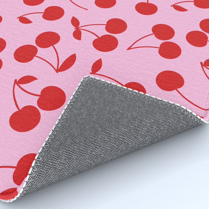 Pink & Red Cherries Rug Gallery Image 4