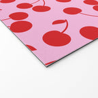 Pink & Red Cherries Welcome Mat Gallery Image 2