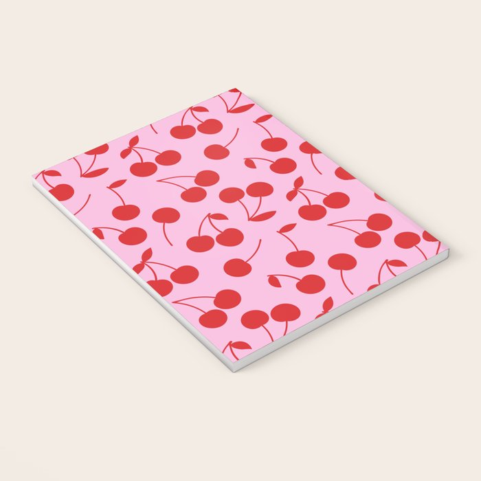 Pink & Red Cherries Notebook Gallery Image 3