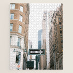 One way sign | New York City 5th avenue travel photography Jigsaw Puzzle Gallery Image 1