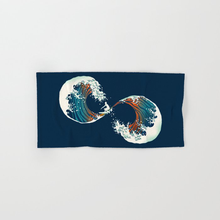 The Wave is forever Bath Towel Gallery Image 1