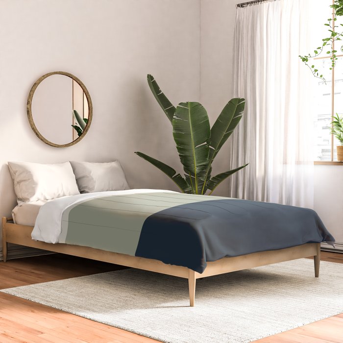Sage Navy Comforter Gallery Image 2