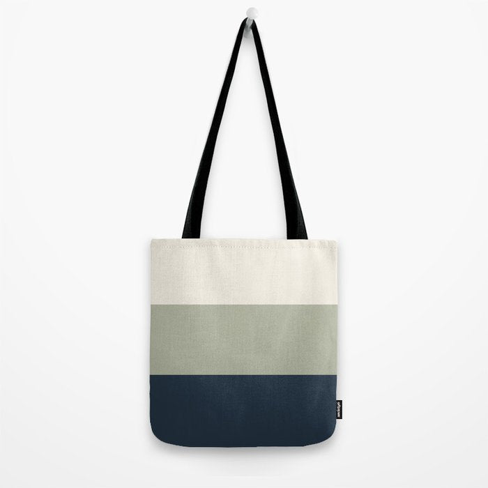 Sage Navy Tote Bag Gallery Image 2