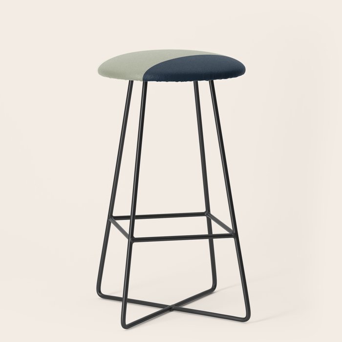 Sage Navy Stool Gallery Image 1