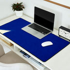 Abstract blue shape 002 Desk Mat Gallery Image 2