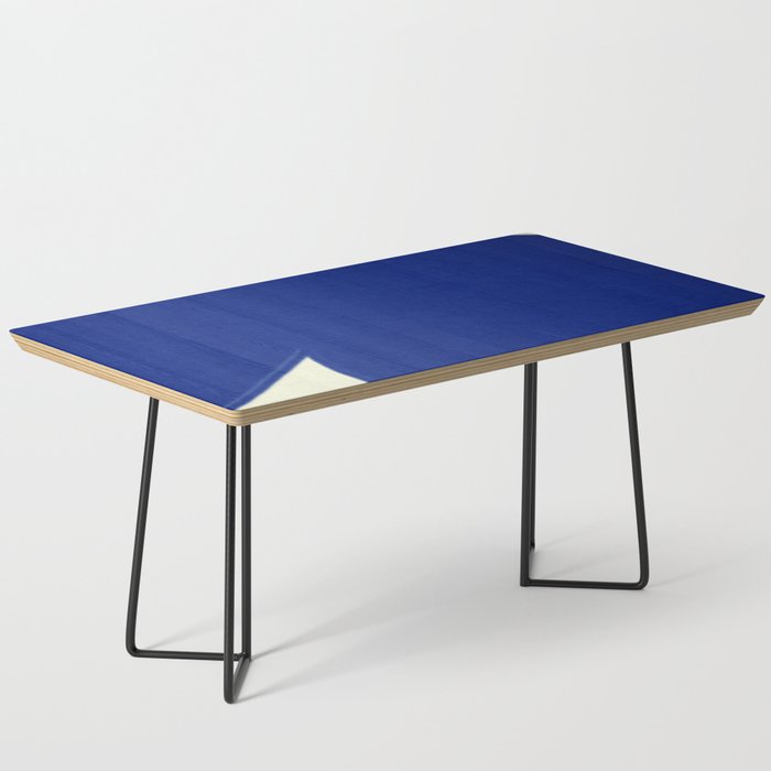 Abstract blue shape 002 Coffee Table Gallery Image 1