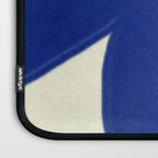 Abstract blue shape 002 Laptop Sleeve Gallery Image 3