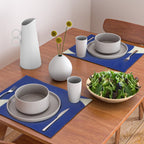 Abstract blue shape 002 Placemat Gallery Image 2