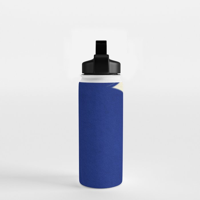 Abstract blue shape 002 Water Bottle Gallery Image 2