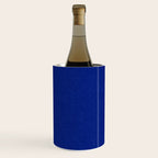 Abstract blue shape 002 Wine Chiller Gallery Image 1