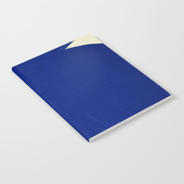 Abstract blue shape 002 Notebook Gallery Image 1