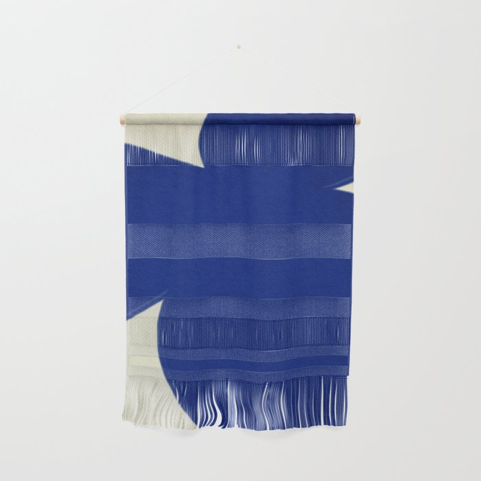Abstract blue shape 002 Wall Hanging Gallery Image 1
