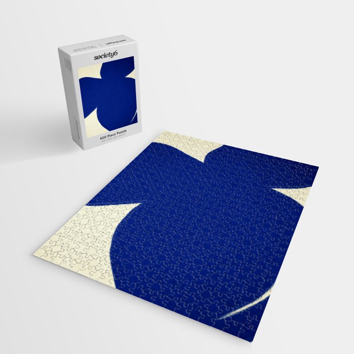 Abstract blue shape 002 Jigsaw Puzzle Gallery Image 2