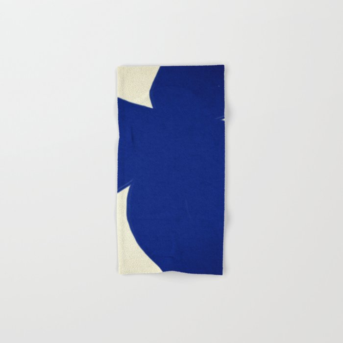 Abstract blue shape 002 Bath Towel Gallery Image 1