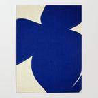 Abstract blue shape 002 Poster Gallery Image 4