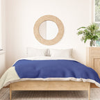 Abstract blue shape 002 Duvet Cover Gallery Image 3