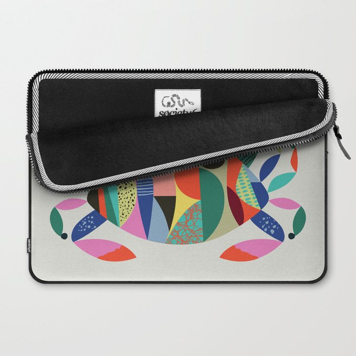 Mid Century Crab Laptop Sleeve Gallery Image 2