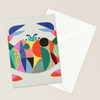 Mid Century Crab Stationery Card Gallery Image 2