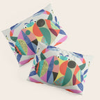 Mid Century Crab Pillow Sham Gallery Image 3