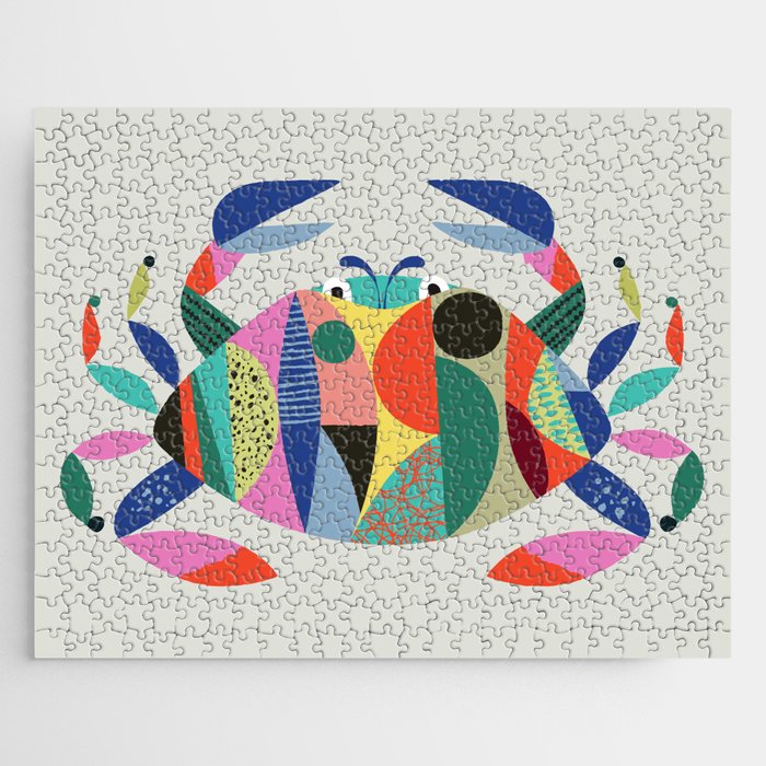 Mid Century Crab Jigsaw Puzzle Gallery Image 1