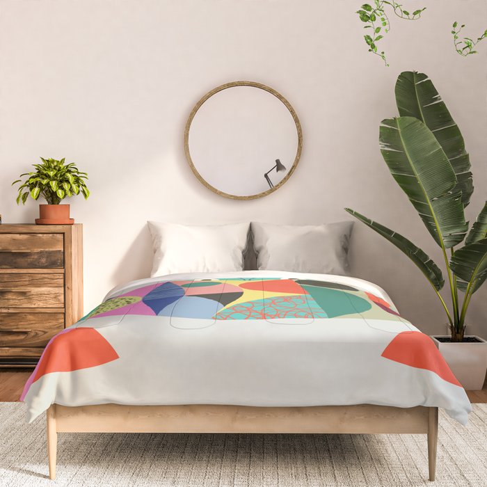 Mid Century Crab Comforter Gallery Image 3