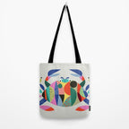 Mid Century Crab Tote Bag Gallery Image 2