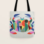 Mid Century Crab Tote Bag Gallery Image 1