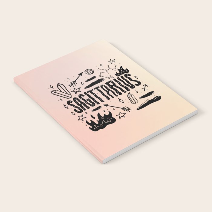 Celestial Sagittarius Notebook Gallery Image 2