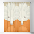Whimsy Echidna, Animal Portrait Window Curtain Gallery Image 5