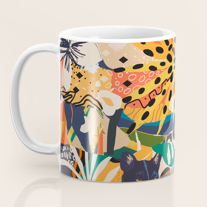POP COLLAGE 01: Wild Edition Coffee Mug Gallery Image 3