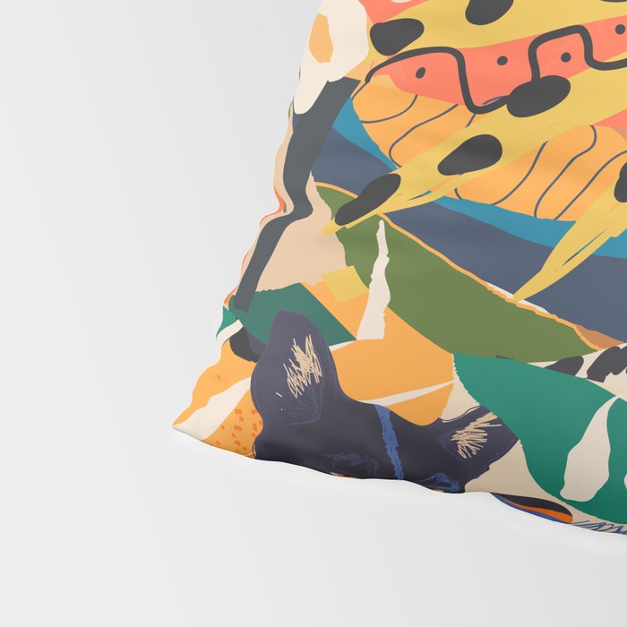 POP COLLAGE 01: Wild Edition Pillow Sham Gallery Image 4