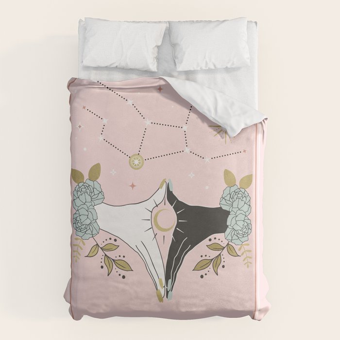 Virgo Zodiac Series Duvet Cover Gallery Image 1