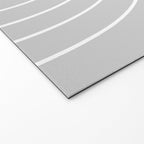 Minimal Arch XLVI Light Grey Modern Geometric Lines Welcome Mat Gallery Image 2