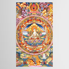 White Tara Mandala Buddhist Thangka Tablecloth Gallery Image 2