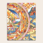 White Tara Mandala Buddhist Thangka Notebook Gallery Image 4