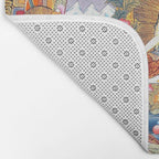 White Tara Mandala Buddhist Thangka Bath Mat Gallery Image 2