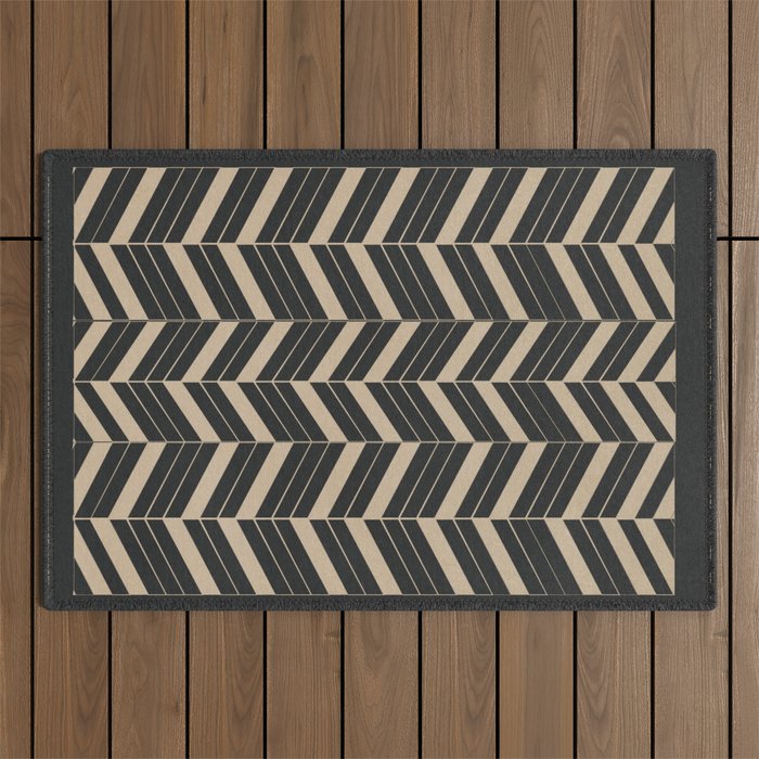 Lines in Motion 18 Outdoor Rug Gallery Image 1