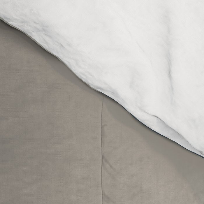 Liquid Swirl Abstract Pattern in Blue Gray Comforter Gallery Image 4