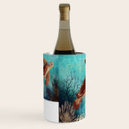 Metallic Sea Turtle Wine Chiller Gallery Image 2