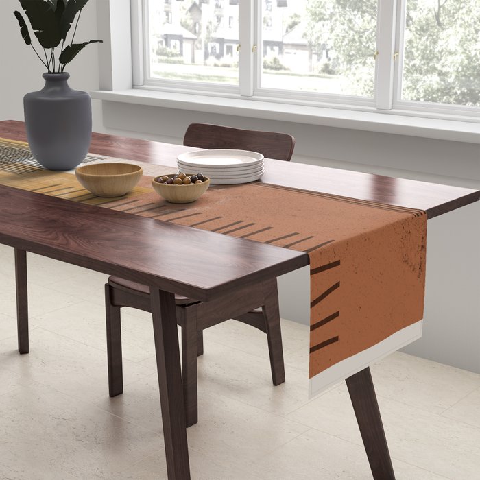 Modern Pattern Table Runner Gallery Image 2
