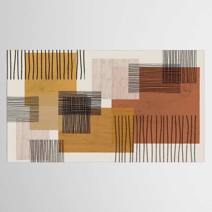 Modern Pattern Tablecloth Gallery Image 2