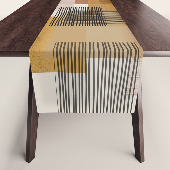 Modern Pattern Table Runner Gallery Image 1