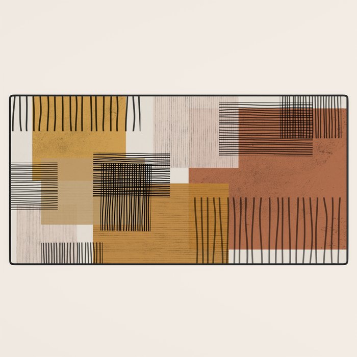 Modern Pattern Desk Mat Gallery Image 3