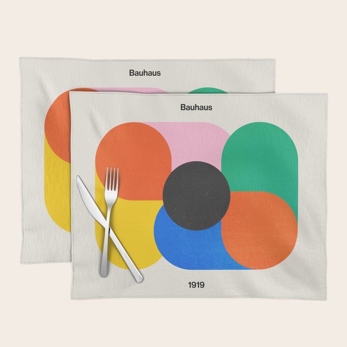 Harmony: Bauhaus 1919 Exhibition 03 Placemat Gallery Image 1