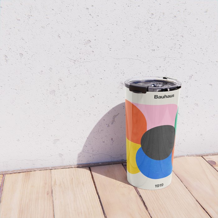 Harmony: Bauhaus 1919 Exhibition 03 Travel Mug Gallery Image 4