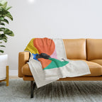 Harmony: Bauhaus 1919 Exhibition 03 Throw Blanket Gallery Image 1