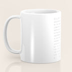 The Lord's Prayer White Coffee Mug Gallery Image 3